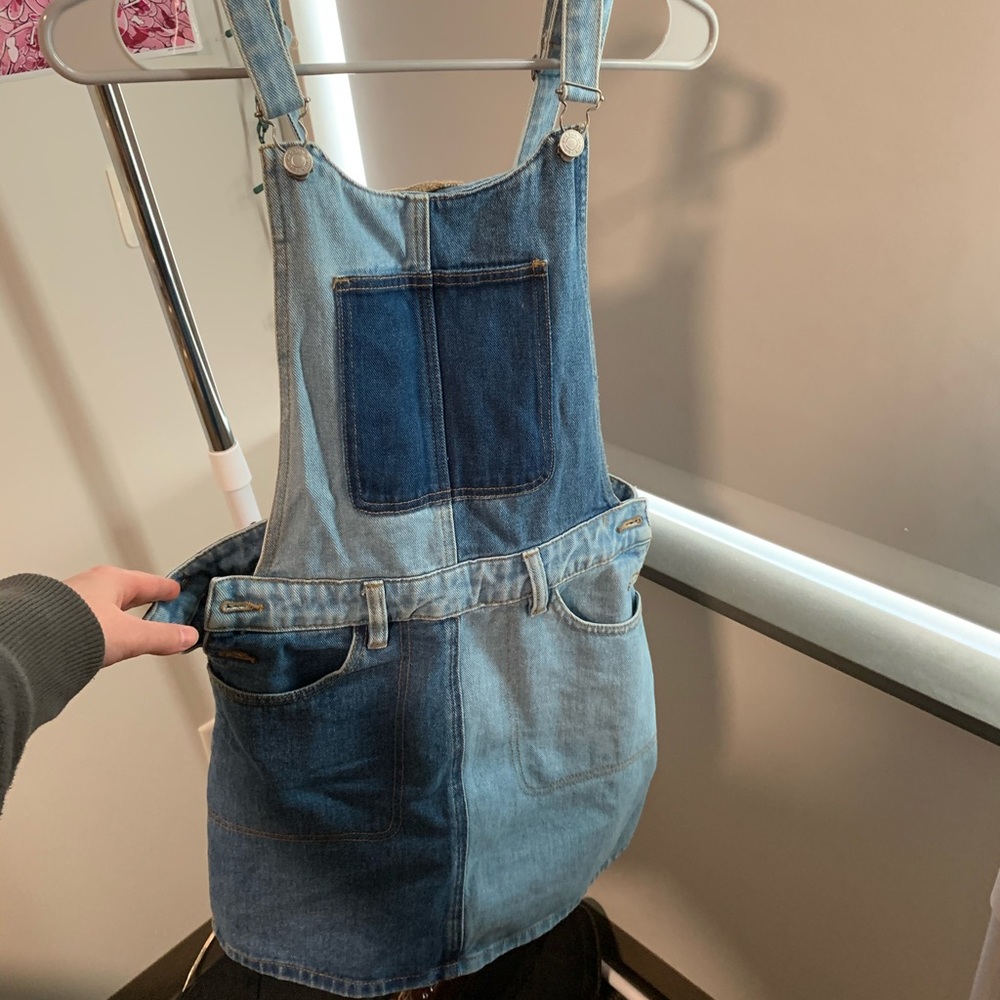 Jean skirt overall’s